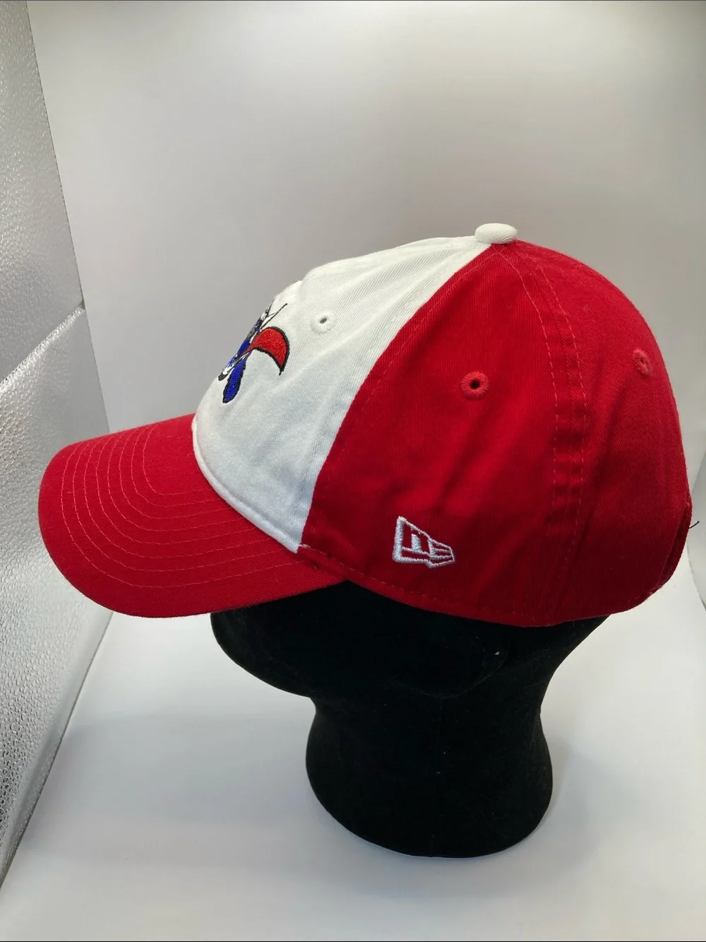 New Era Tulsa Drillers Marvel Defenders of the Diamond Hat 9TWENTY Youth Red